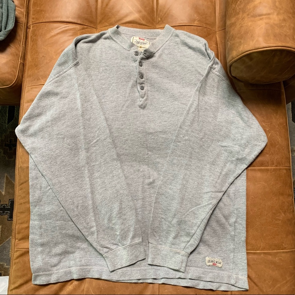 Levi’s Quarter Button Up Long Sleeve Shirt